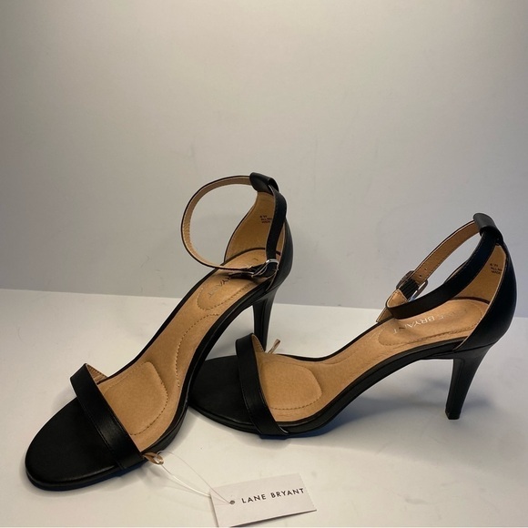 🆕 Lane Bryant Dream Cloud Thin Ankle-Strap High Heel Sandal 8 Wide - Picture 3 of 12